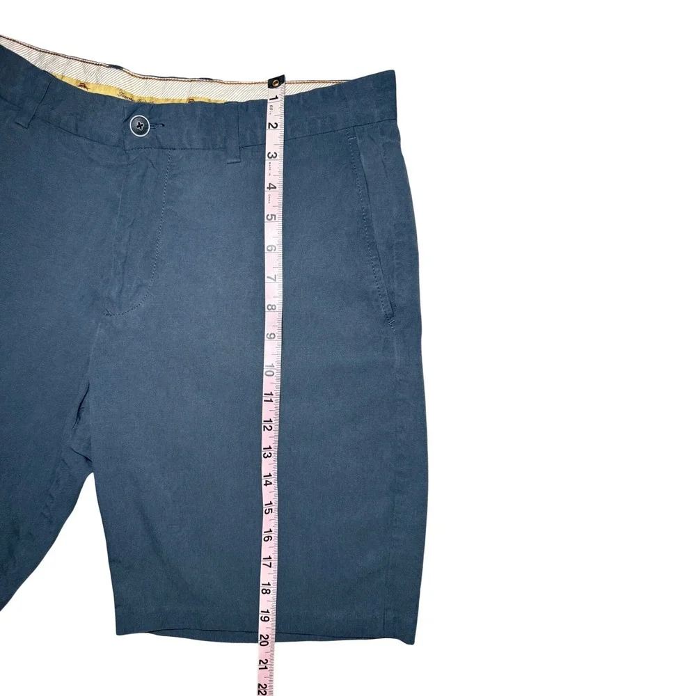 Tommy Bahama Silk Flat Front Shorts Mens Size 35